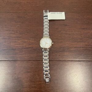 nwt Anne Klein Silver & gold Watch